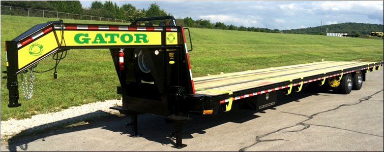 EQUIPMENT TRAILER - TANDEM DUAL GOOSENECK TRAILER FOR SALE  Robertson County, Tennessee